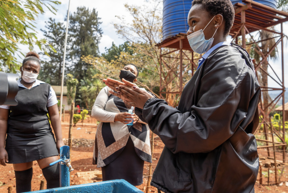 Demonstrating Proper Handwashing in South Africa - Increase Access to Hygiene Through Humanity-Centric Innovation